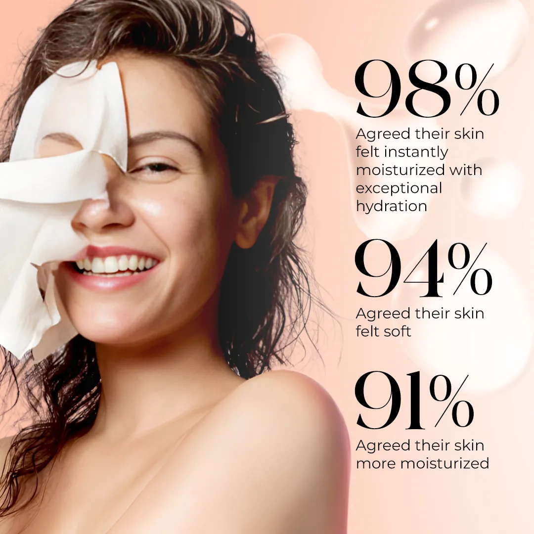 Results of face mask for acne and oily skin