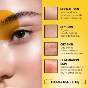 Skin Types of dark spot correcting serum