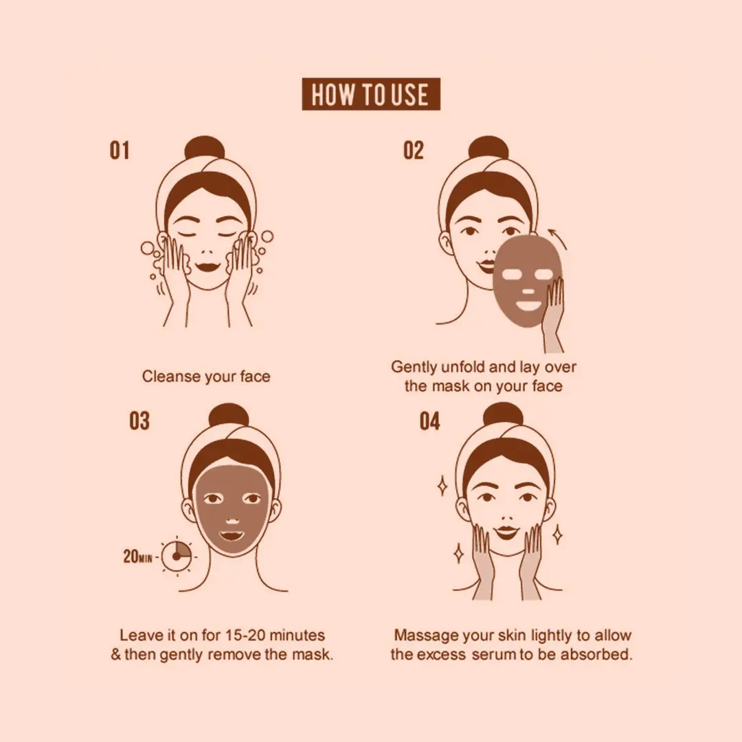 korean face mask how to use
