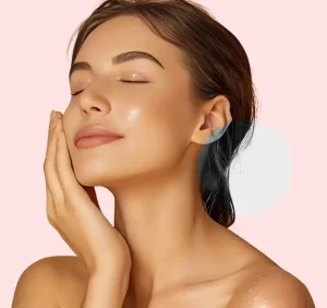 Woman applying best serum for pigmentation for healthy glowing skin