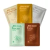 Muna Belleza Korean face mask sheets, pack of five — aloe, collagen, salicylic acid, coffee and turmeric